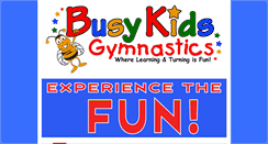 Desktop Screenshot of busykidsgymnastics.com