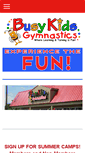 Mobile Screenshot of busykidsgymnastics.com